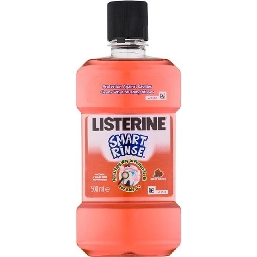 LISTERINE® SMART RINSE™ Ополіскувач для порожнини рота ягідний 1×500 мл, ополіскувач для порожнини рота: ціни та характеристики