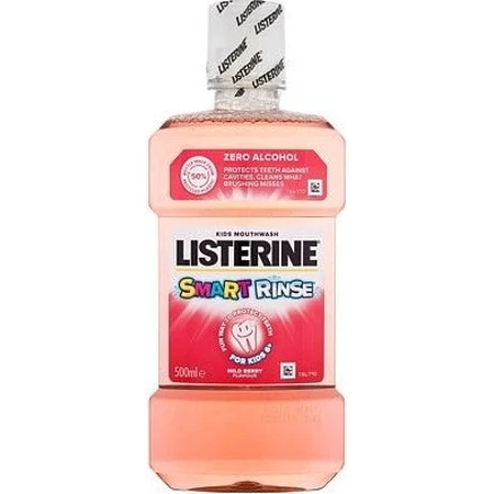 LISTERINE® SMART RINSE™ Ополіскувач для порожнини рота ягідний 1×500 мл, ополіскувач для порожнини рота: ціни та характеристики