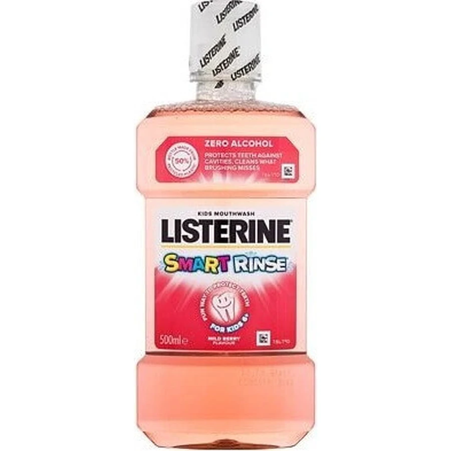 LISTERINE® SMART RINSE™ Ополіскувач для порожнини рота ягідний 1×500 мл, ополіскувач для порожнини рота: ціни та характеристики