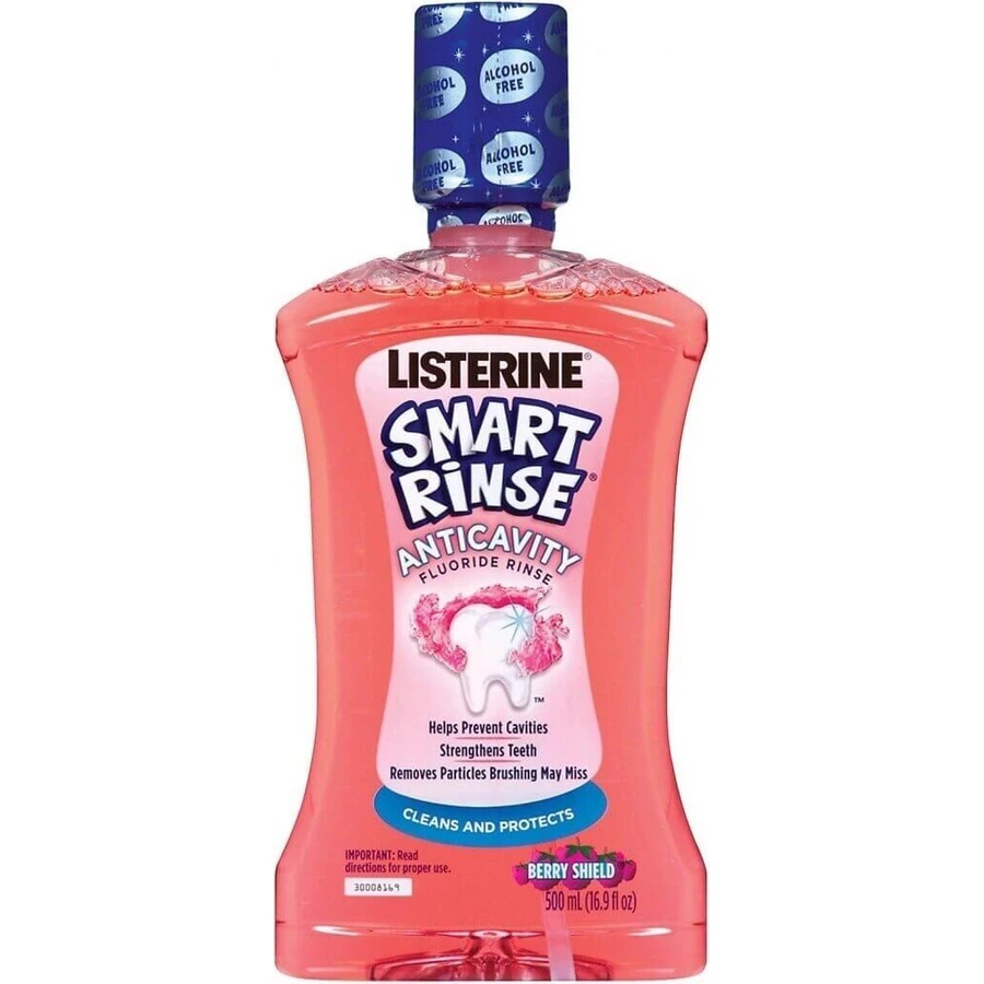 LISTERINE® SMART RINSE™ Ополіскувач для порожнини рота ягідний 1×500 мл, ополіскувач для порожнини рота: ціни та характеристики