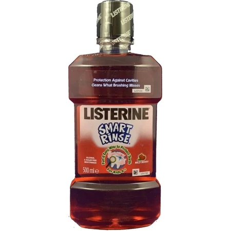 LISTERINE® SMART RINSE™ Ополіскувач для порожнини рота ягідний 1×500 мл, ополіскувач для порожнини рота: ціни та характеристики