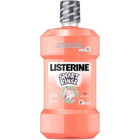 LISTERINE® SMART RINSE™ Ополіскувач для порожнини рота ягідний 1×500 мл, ополіскувач для порожнини рота: ціни та характеристики