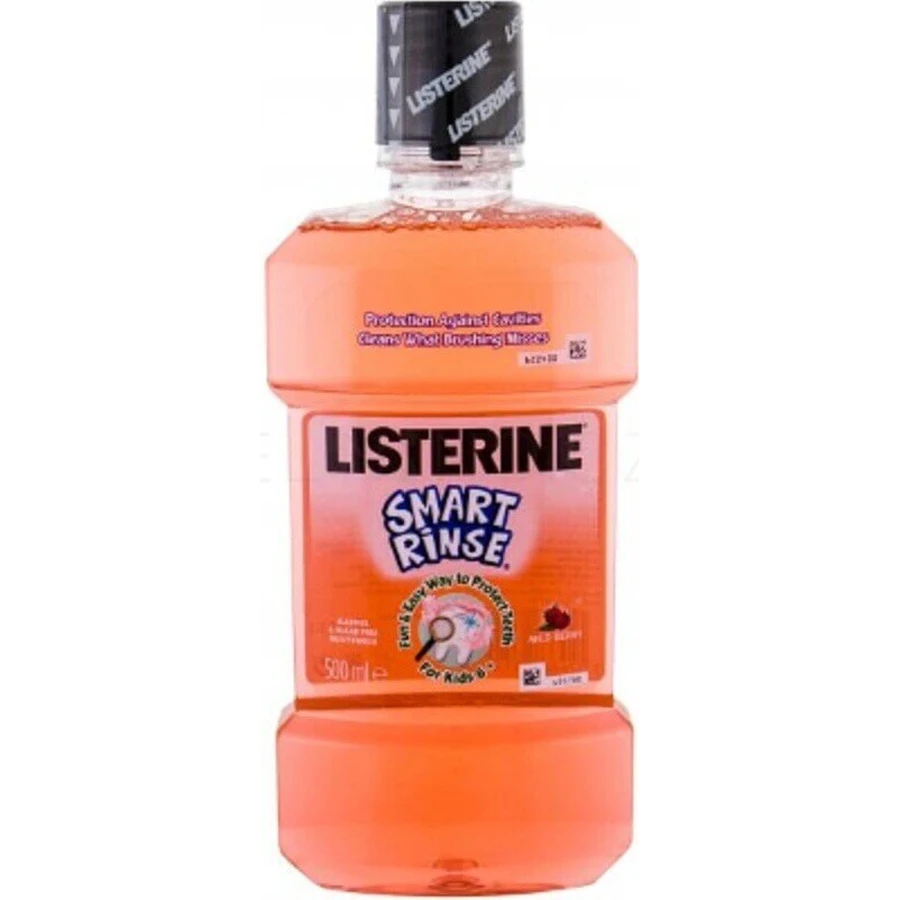 LISTERINE® SMART RINSE™ Ополіскувач для порожнини рота ягідний 1×500 мл, ополіскувач для порожнини рота: ціни та характеристики
