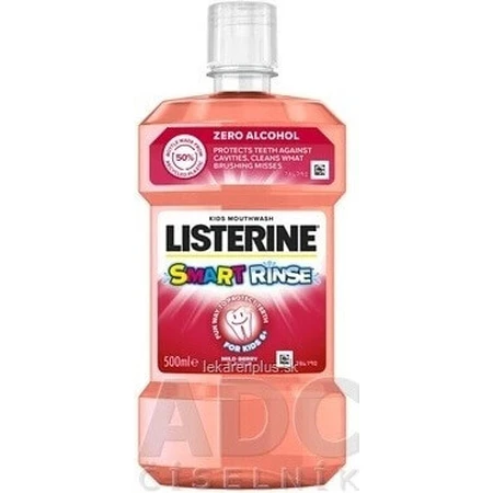 LISTERINE® SMART RINSE™ Ополіскувач для порожнини рота ягідний 1×500 мл, ополіскувач для порожнини рота: ціни та характеристики