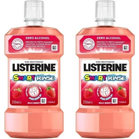LISTERINE® SMART RINSE™ Ополіскувач для порожнини рота ягідний 1×500 мл, ополіскувач для порожнини рота: ціни та характеристики
