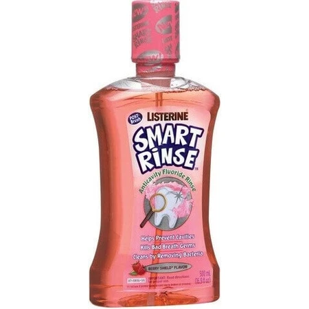 LISTERINE® SMART RINSE™ Ополіскувач для порожнини рота ягідний 1×500 мл, ополіскувач для порожнини рота: ціни та характеристики