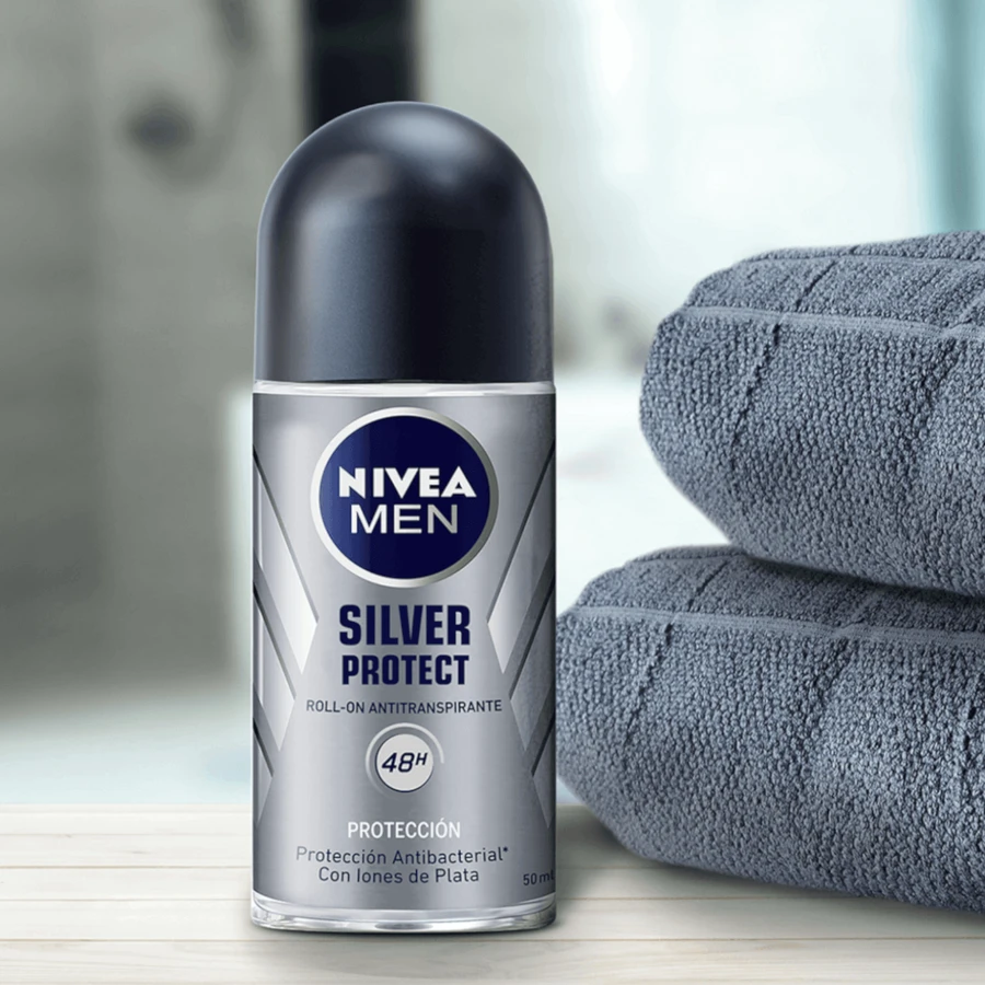 Набір Nivea Men Silver Control, Бальзам після гоління, антибактеріальний, 100 мл + антиперспірант-ролик, 48 годин, 50 мл + гель-душ 3в1 для обличчя, тіла та волосся, 250 мл: ціни та характеристики