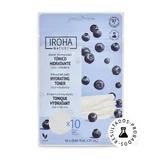 Зволожуючі диски для обличчя з чорницею, 10 шт, Iroha