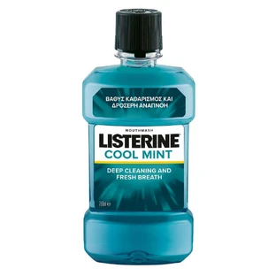 Listerine Прохолодна м'ятна вода, 250 мл, Listerine