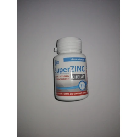 Astina SuperZINC CHELATE 1×90 tbl, дієтична добавка: ціни та характеристики