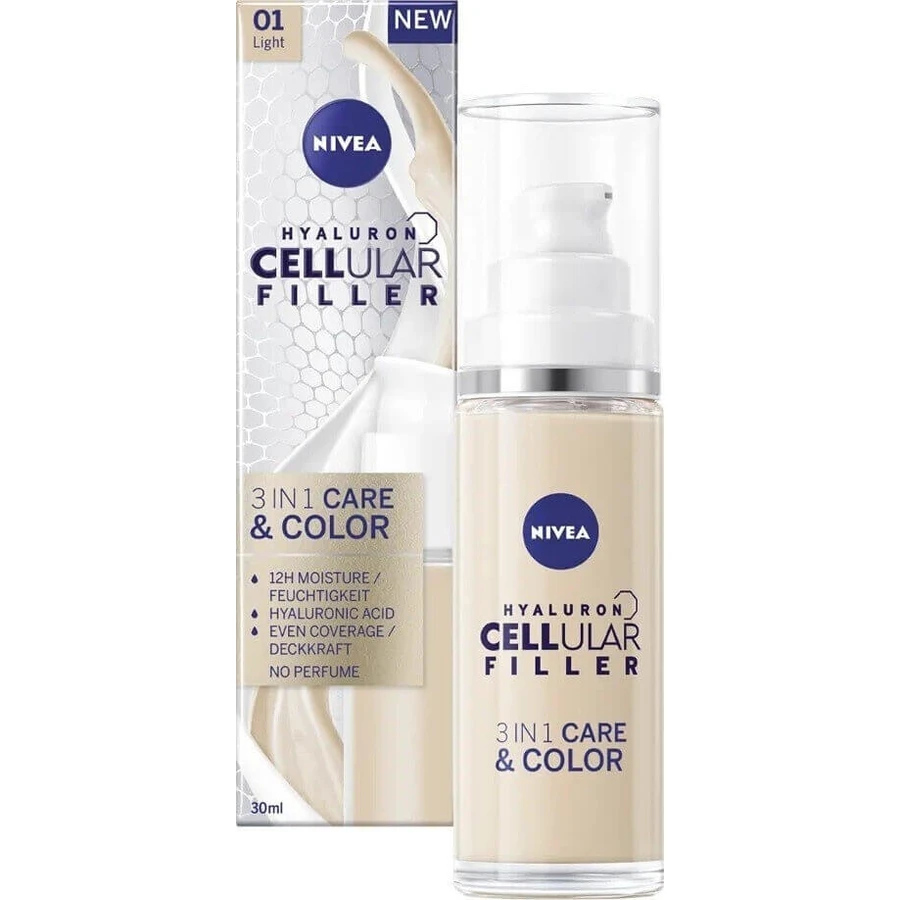NIVEA Cellular Color&Care Bright 1×30 мл, тонирующий крем: цены и характеристики