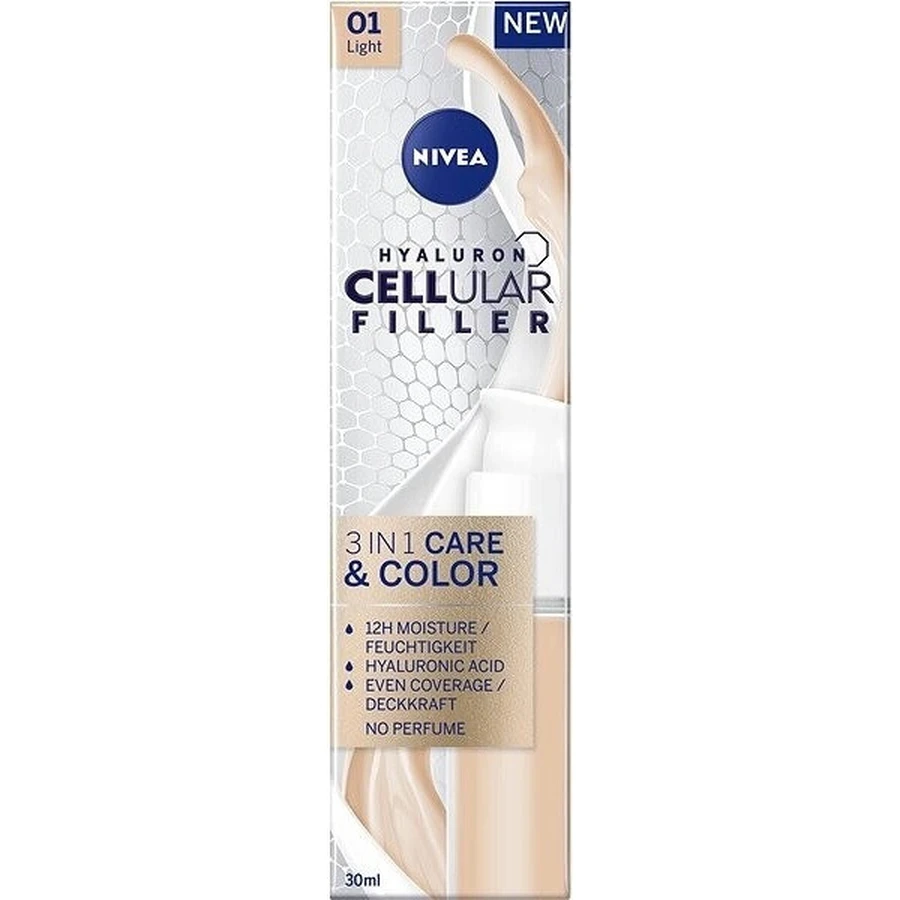 NIVEA Cellular Color&Care Bright 1×30 мл, тонирующий крем: цены и характеристики