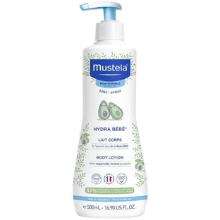 Увлажняющий лосьон для тела для нормальной кожи Hydra Bebe, 500 мл, Mustela