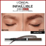 L'Oréal Paris Infaillible Brows 24H Filling Triangular Pencil 03 Brunette Карандаш для бровей: цены и характеристики