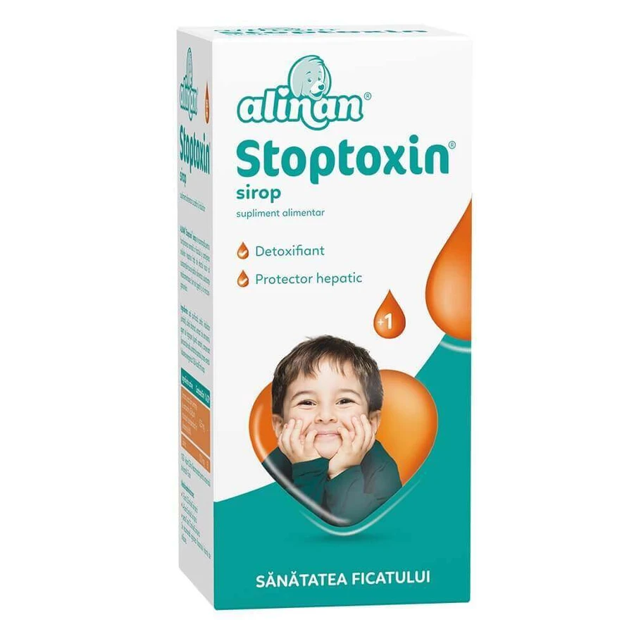 Cироп Алінан Стоп-токсин Fiterman Pharma Stoptoxin sirop Alinan, 150 мл: ціни та характеристики