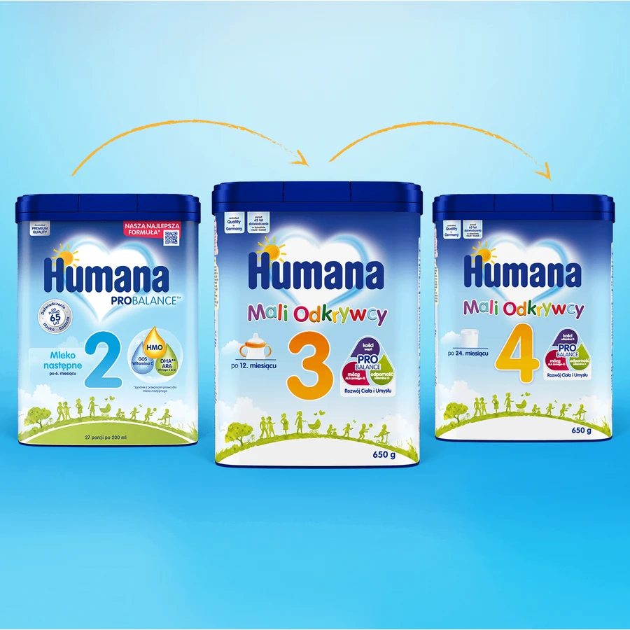 Humana ProBalance 2, повторне молоко, після 6 місяців, 750 г: ціни та характеристики