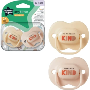 Tommee Tippee Soother CTN Silicone Any Time 0-6м 2 шт.