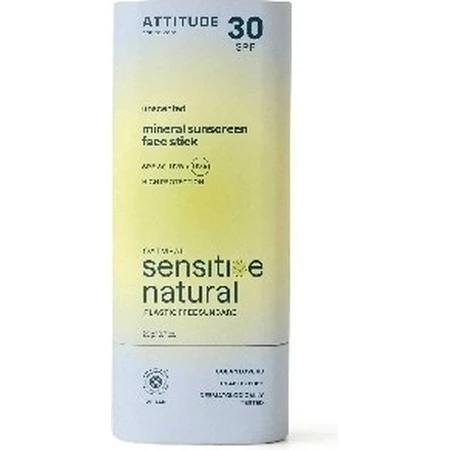 ATTITUDE 100% минеральный защитный стик для лица и губ ATTITUDE SPF 30 для чувствительной и атопичной кожи 1×20 г, стик для лица и губ: цены и характеристики