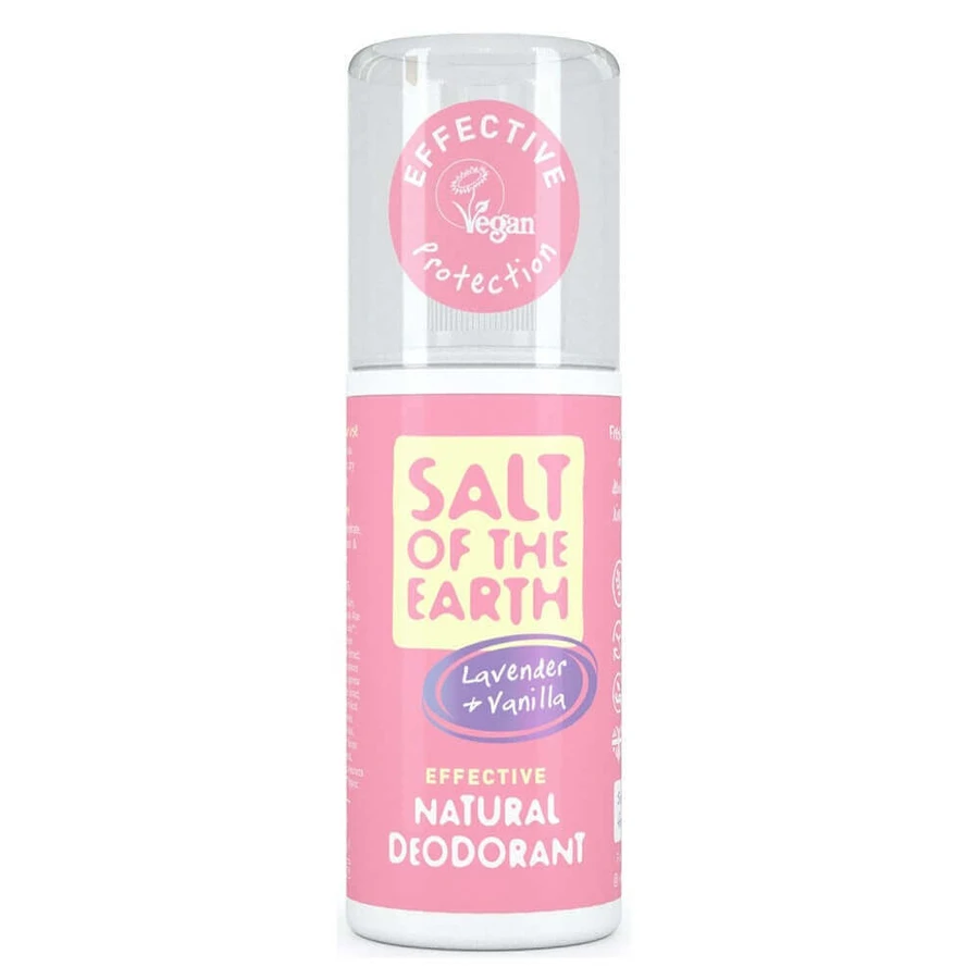 Дезодорант-спрей Crystal Spring Salt Of The Earth Pure Aura, 100 мл: ціни та характеристики