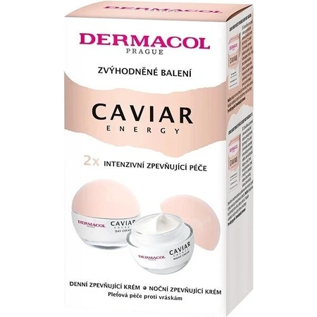Dermacol Duopack Caviar energy day + night cream 1×50 мл + 50 мл, набор кремов для кожи: цены и характеристики