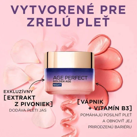 L'Oréal Paris Age Perfect Golden Age, Нічний крем 50 мл: ціни та характеристики