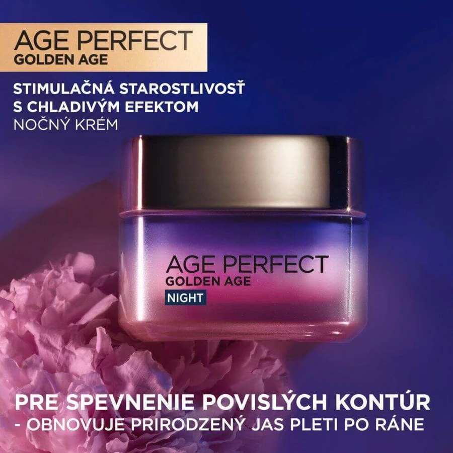 L'Oréal Paris Age Perfect Golden Age, Нічний крем 50 мл: ціни та характеристики
