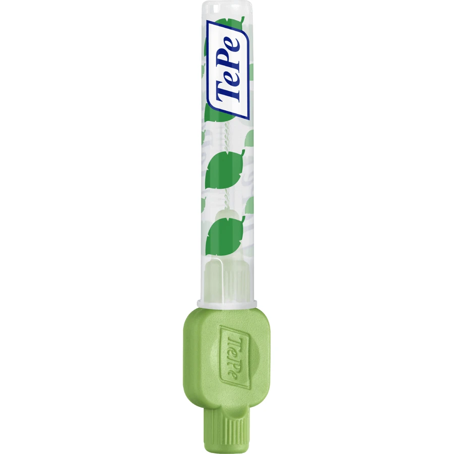 Щітки TePe Interdental розмір 5 зелені 0,8 мм, паперова коробка 6 шт.: ціни та характеристики