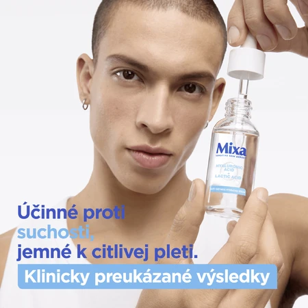 Mixa Гіалуронова кислота + молочна кислота, зволожуюча сироватка для обличчя 30 мл: ціни та характеристики