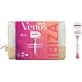 Жіночий подарунковий набір Gillette Venus Comfortglide Festival: бритва + 2 головки + косметичка