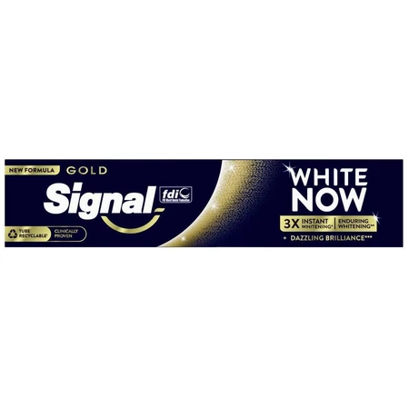 Зубная паста Signal White Now Gold 75 мл: цены и характеристики