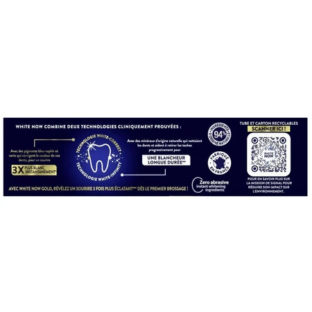 Зубная паста Signal White Now Gold 75 мл: цены и характеристики