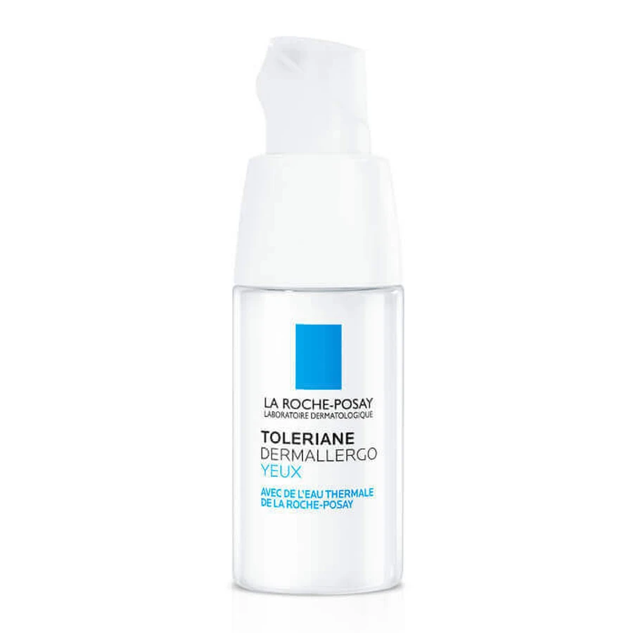 La Roche-Posay Toleriane Зволожуючий, заспокійливий і відновлюючий крем для контуру очей Dermallergo, 20 мл: ціни та характеристики