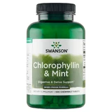 Swanson Chlorophyllin & Mint, Хлорофілін з м'ятою, хлорофіл з мітом, 500 таблеток для споживання