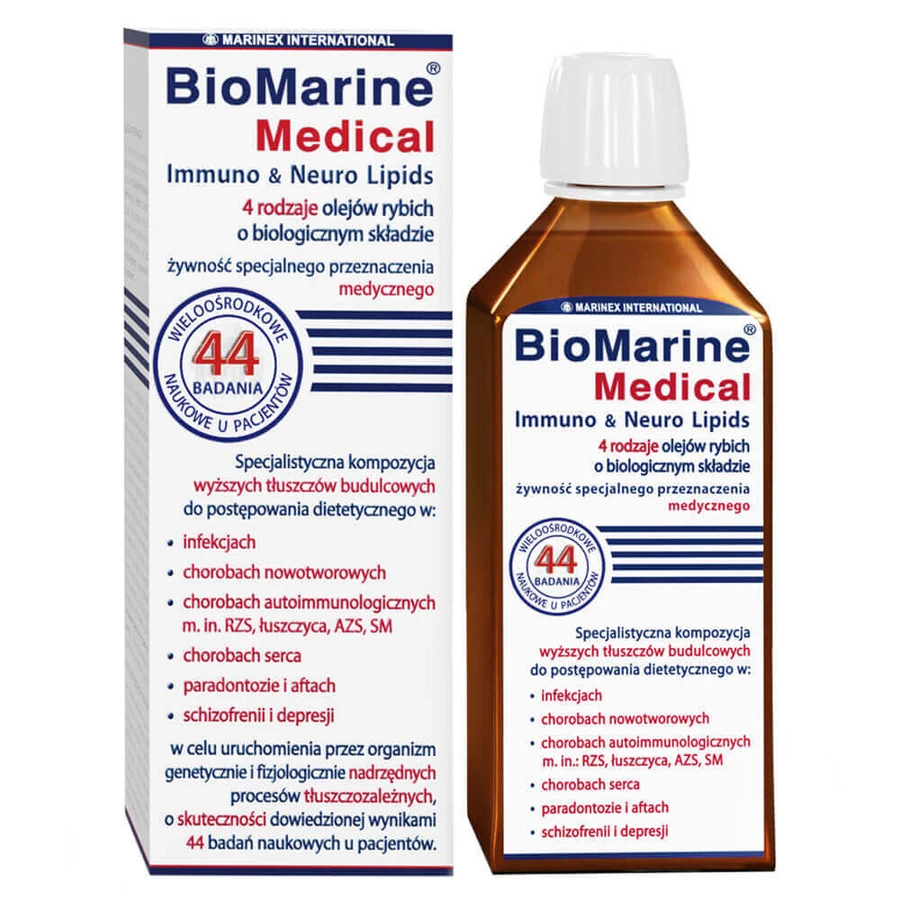 Рыбий жир BioMarine Medical Immuno & Neuro Lipids, 200 мл: цены и характеристики