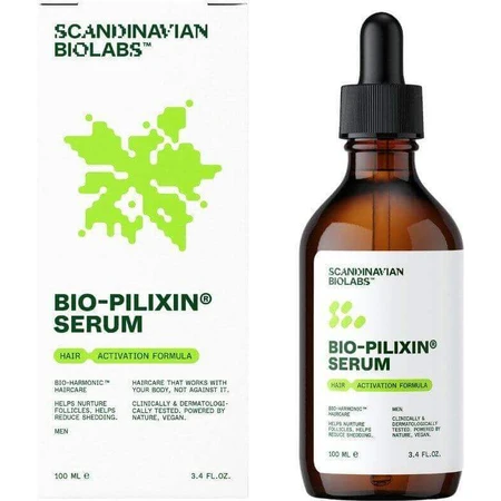 Scandinavian Biolabs® Bio-Pilixin® Активационная сыворотка для замедления выпадения волос и стимулирования их роста для мужчин 100 мл: цены и характеристики
