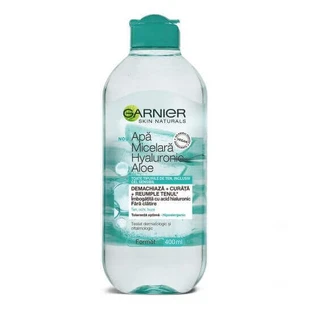 Гіалуронова міцелярна вода з алое Skin Naturals, 400 мл, Garnier