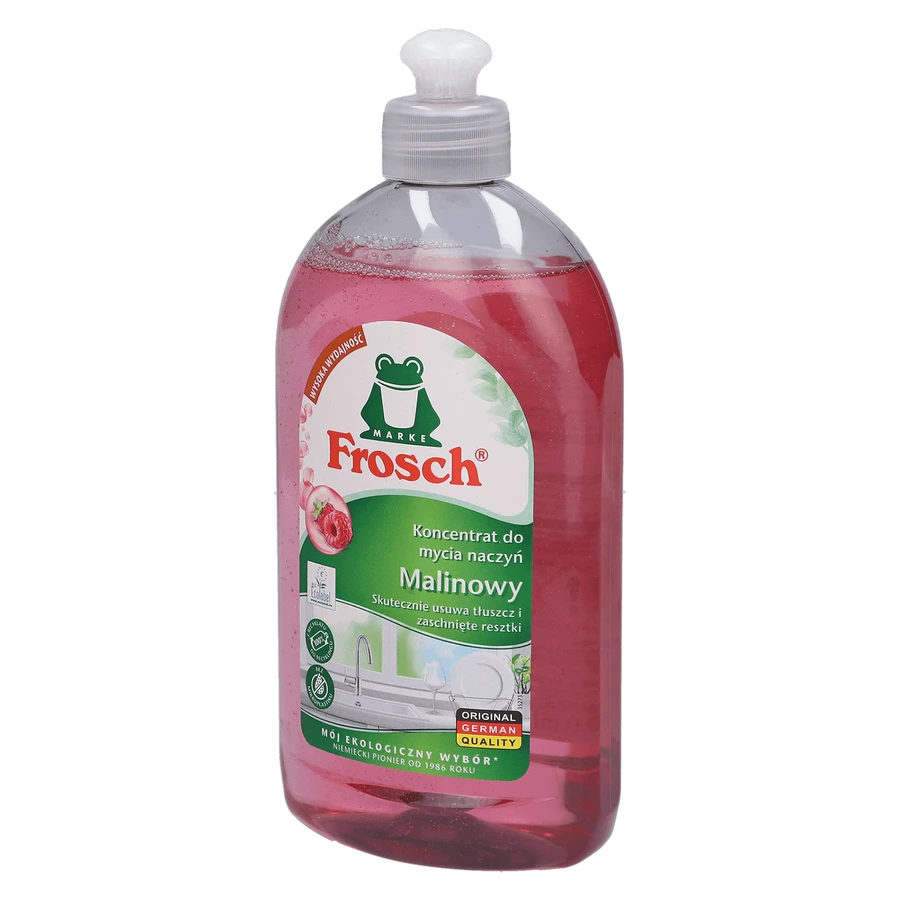 Frosch, концентрат для мытья посуды, малина, 500 мл: цены и характеристики