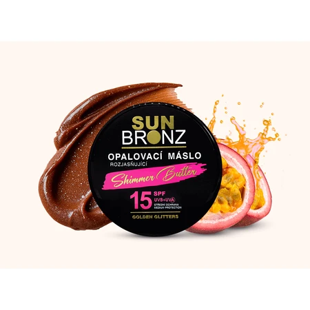 Vivaco Sun Bronz Солнцезащитное масло с блестящими глиттерами SPF15, 100 мл: цены и характеристики