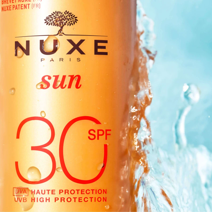 Nuxe Sun, лосьон для загара лица и тела, спрей, SPF 30, 150 мл: цены и характеристики