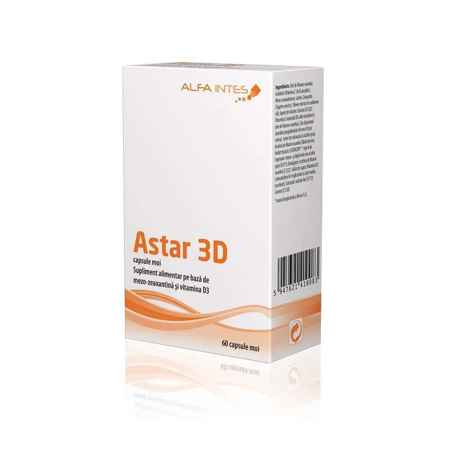 Астар 3D Alfa Intes Astar 3D, 60 капсул: ціни та характеристики