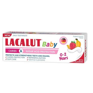 Зубная паста 0-2 года Lacalut Baby , 55 мл, Theiss Naturwaren