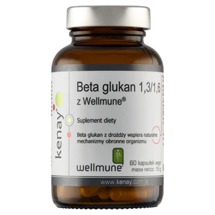 Kenay Beta Glucan 1.3/ 1.6 з Wellmune, 60 вегетеріанських капсул