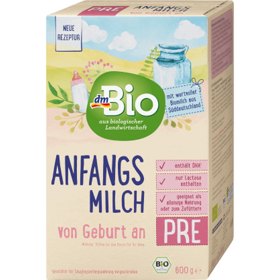 DmBio Formul Pre ECO закваска суха молочна, 600 г: ціни та характеристики