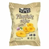 Банановые чипсы SaMai со вкусом чеснока, 75 г