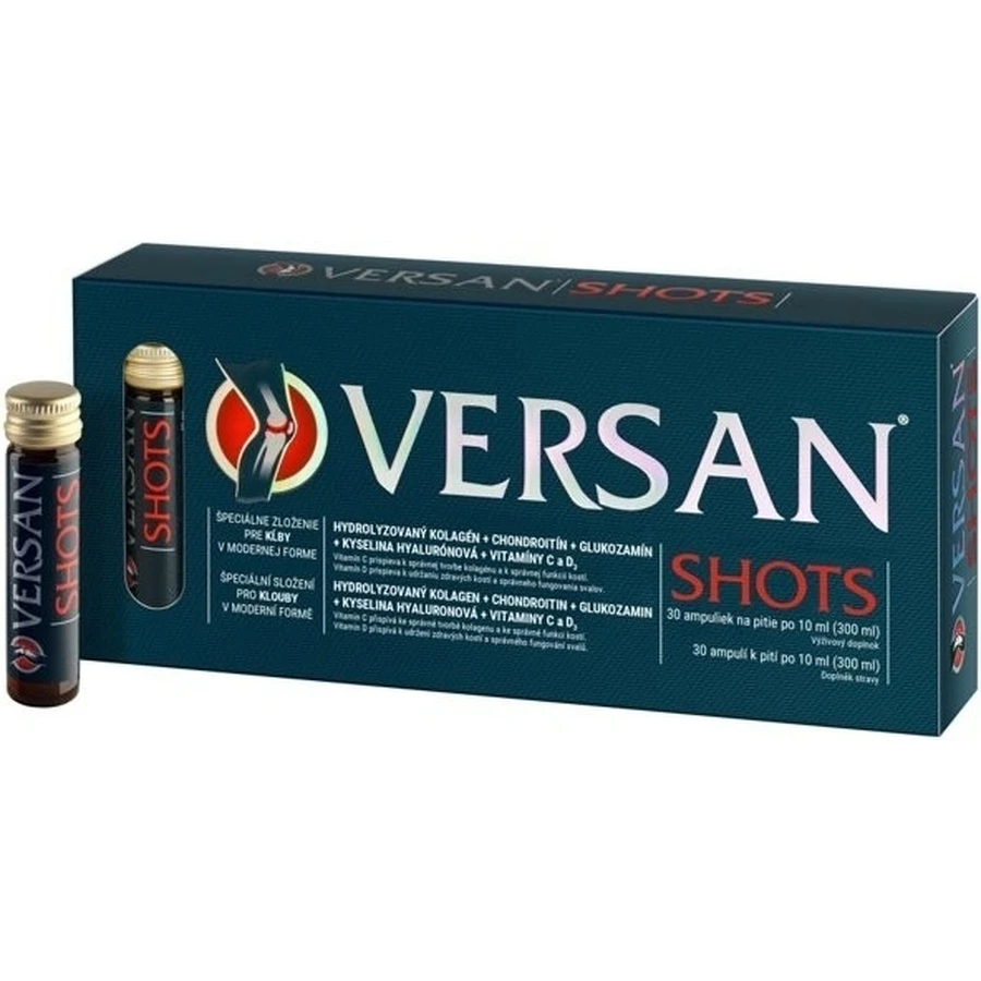VERSAN SHOTS 30x10 мл 30×10 мл, пищевая добавка для опорно-двигательного аппарата: цены и характеристики