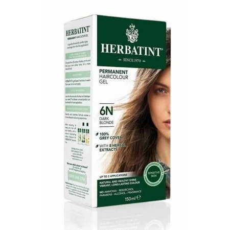 Перманентний барвник Herbatint Темний блонд 6N: ціни та характеристики