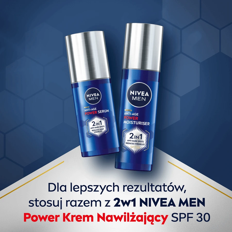Nivea Men Anti-Age Power Сироватка 2в1 проти знебарвлення, 30мл, Nivea Men Anti-Age Power Сироватка 2в1 проти знебарвлення, 30мл: ціни та характеристики