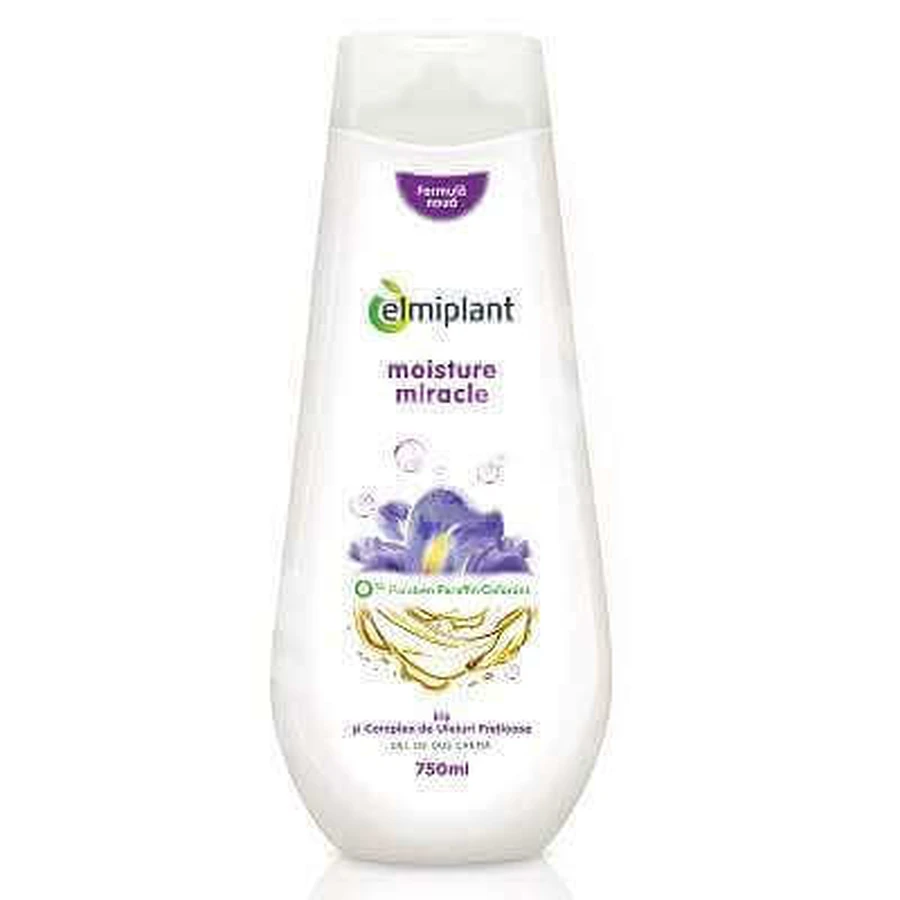 Гель-крем для душа Moisture Miracle с ирисом и драгоценными маслами, 750 мл, Elmiplant: цены и характеристики