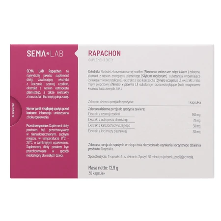 SEMA Lab Рапачон, 30 капсул: цены и характеристики