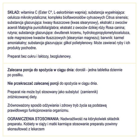 Naturell Ester-C Plus, 50 таблеток: ціни та характеристики